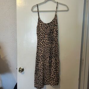 Leopard print dress